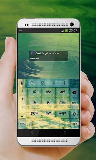 免費下載個人化APP|Green Waterfall TouchPal Theme app開箱文|APP開箱王