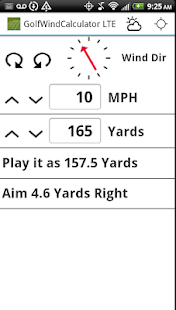 Free Golf Wind Calculator LTE APK