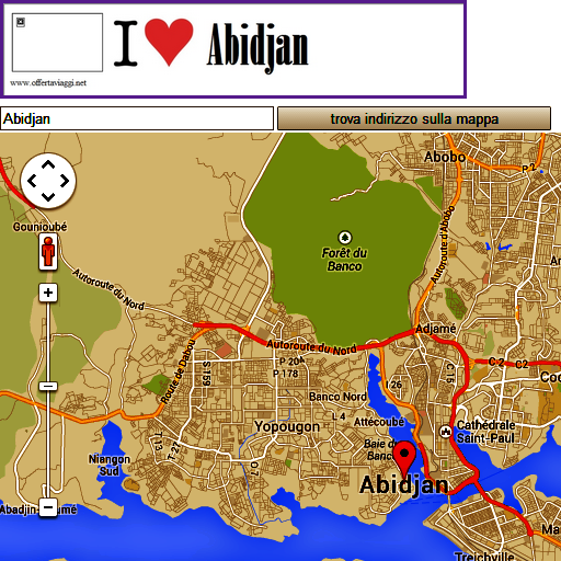 【免費旅遊App】Abidjan map-APP點子