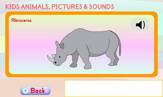 Kids Animals Pictures & Sounds APK تصویر نماگرفت #2