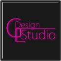 Black & Pink Go launcher theme logo