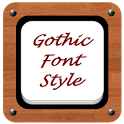 Gothic Font Style icon