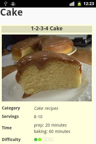 Cake Recipes