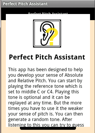 【免費音樂App】Perfect Pitch Assistant-APP點子