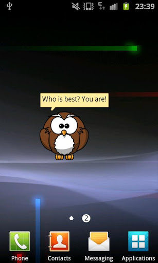 Happy Owl Widget