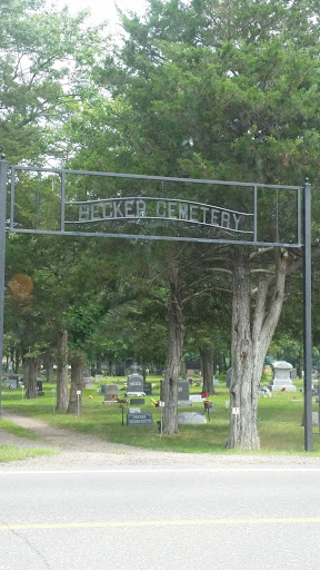 Becker Cemetery Gate