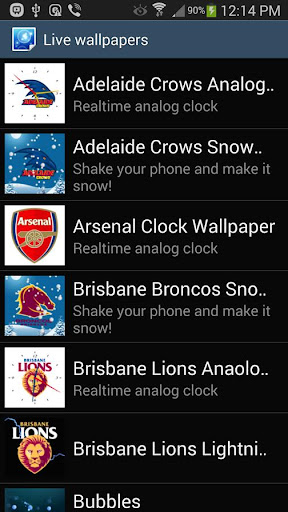 【免費運動App】Adelaide Crows Analog Clock-APP點子