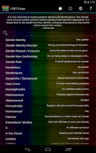 LGBT Lingo - MOGAI Dictionary Screenshots 0