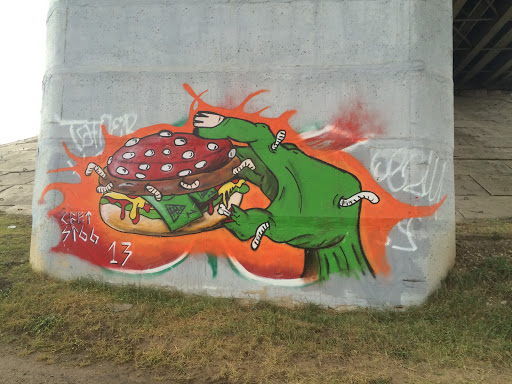 Граффити Червяки