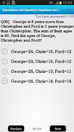 US 6th Expressions & Equations poster 8