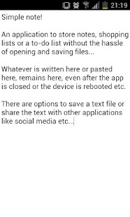 Free Simple Note Free APK for PC
