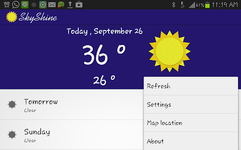 Free SkyShine-Weather Forecasting APK for Android