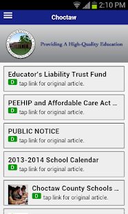 Free Choctaw County School District APK for PC