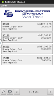 Lastest Consolidated Gypsum Web Track APK