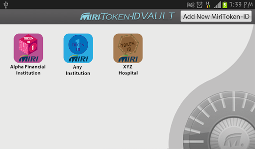 【免費生產應用App】MiriToken-ID Vault-APP點子