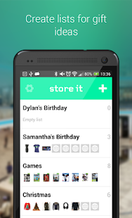 Free StoreIt - Christmas Gift List APK for Android