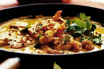 Kerala prawn curry
