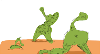 Cat-tushes (Felis gluteocactus)