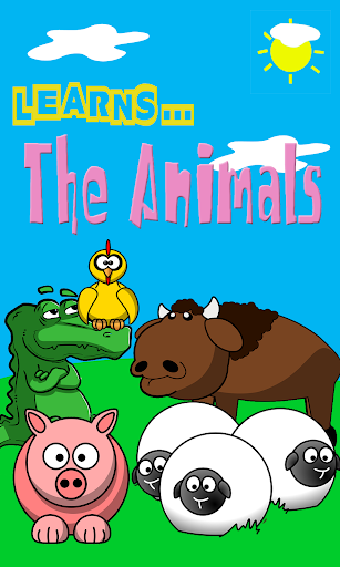 Learns the Animals colorful