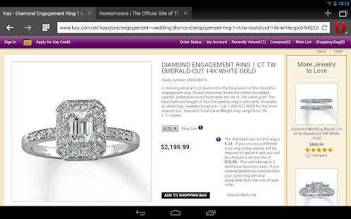 Navigateur Opera pour Android - screenshot thumbnail