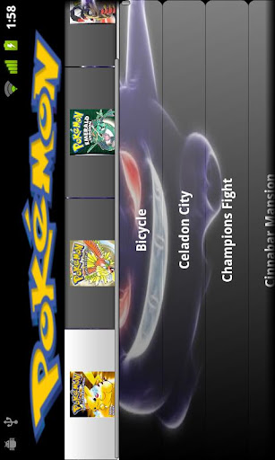 Pokemon Sounds Android app Screenshot 2