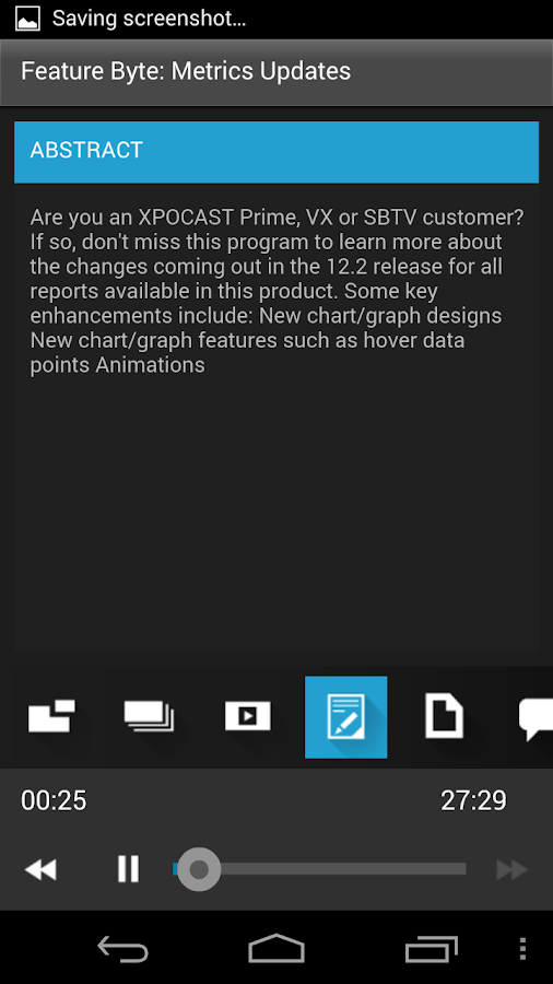   XPOCAST – Capture d'écran 