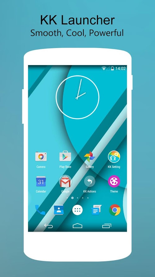 Android application KK Launcher Prime Key screenshort