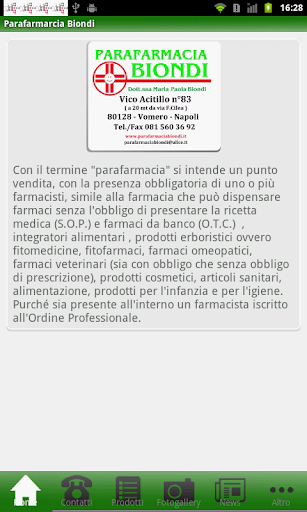 Parafarmacia Biondi