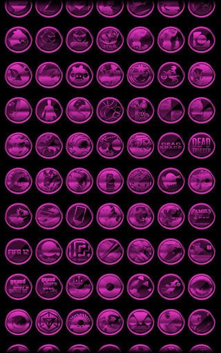 【免費個人化App】Pink Platinum - Icon Pack-APP點子