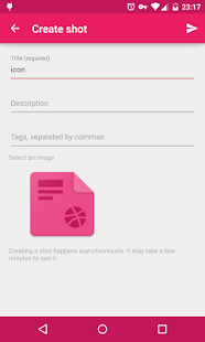 Droidddle - the Dribbble app Screenshots 7