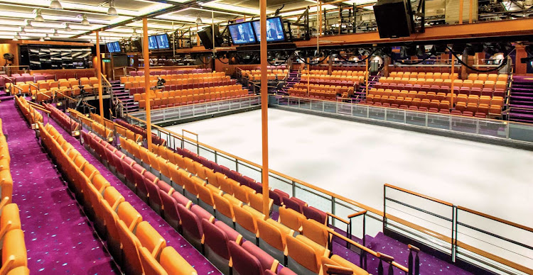 Ice skating on the Caribbean? It can happen on Adventure of the Seas.