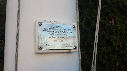 Memorial to Allan G Leslie