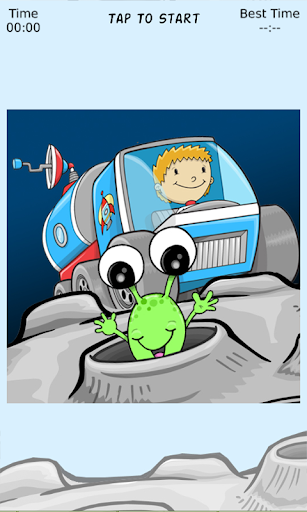 【免費解謎App】Astronaut Fun Sliding Puzzle-APP點子