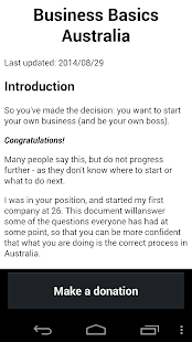 Business Basics Australia Screenshots 0