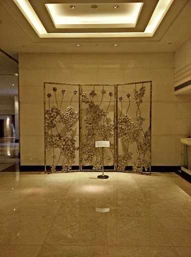 Metal Flowers at Baolong Hotel Lobby