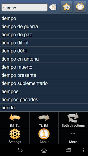 Spanish Filipino dictionary