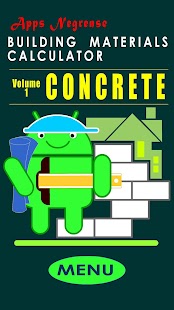 concrete materials estimator Screenshots 0