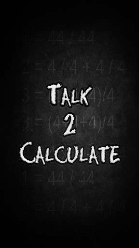 Talk 2 Calculate
