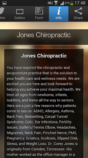 免費下載商業APP|Jones Chiropractic app開箱文|APP開箱王