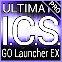 Purple ICS GO Launcher EX logo