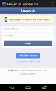 Lite WebApp Pro For FB