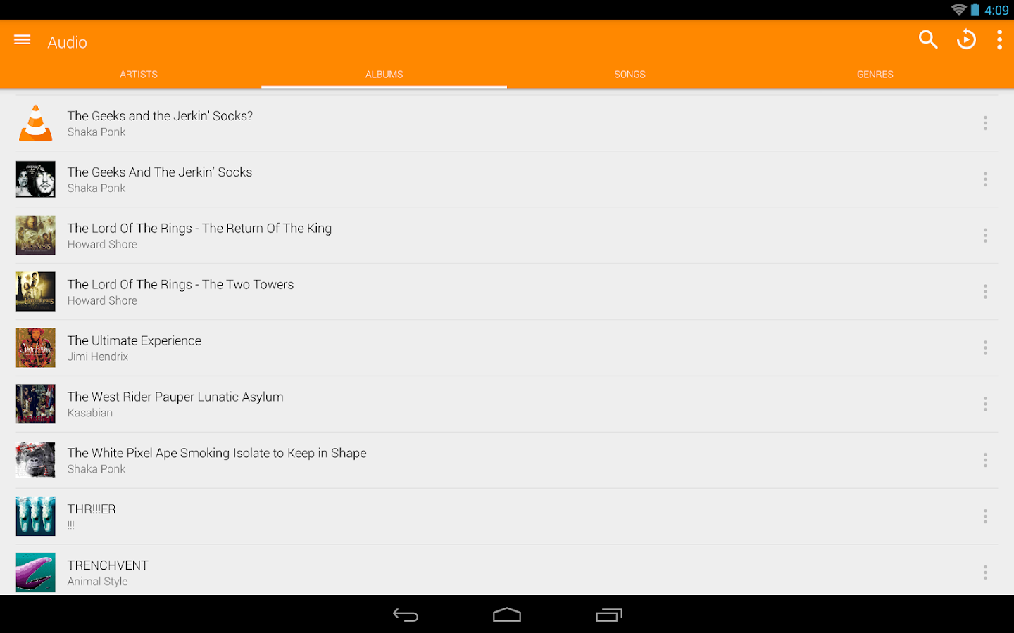 VLC for Android - screenshot