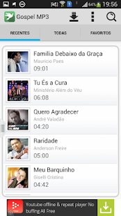 Clube Gospel MP3 Screenshots 1