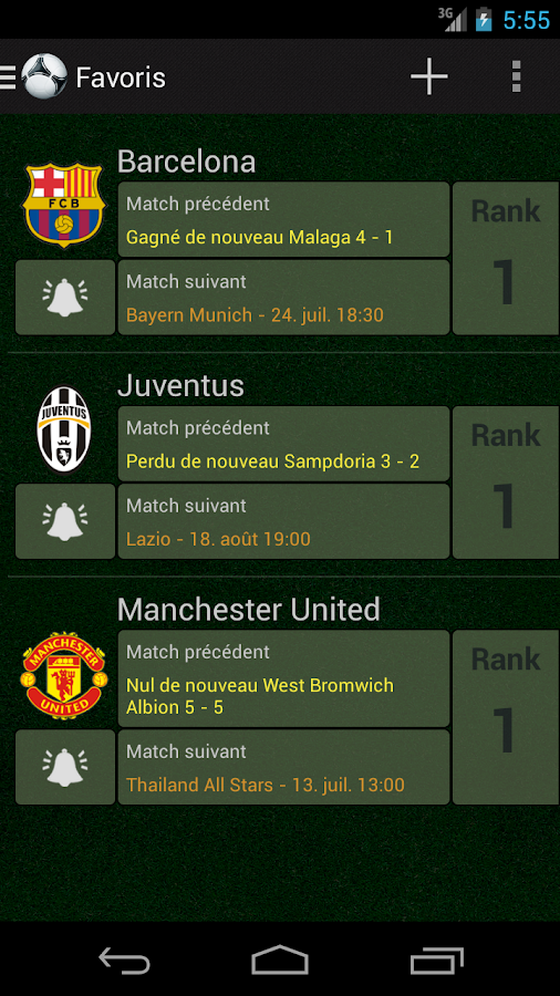 Soccer Scores Fotmob android