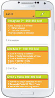Dietas Diet Plan 2018 Calorias APK Снимки экрана #12