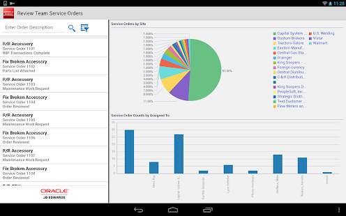 Free Team Service Orders - JDE E1 APK for Android