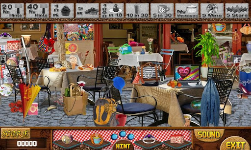 Bistro Free Hidden Object Game