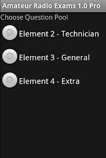 Amateur Radio Exams 1.0 Pro screenshot