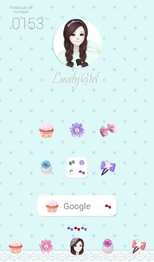 lovely girl babysoldier theme