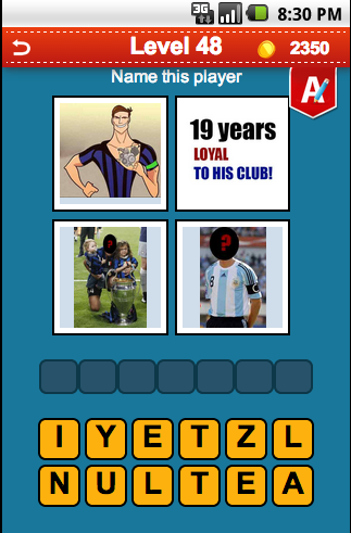 【免費解謎App】4 Pics 1 Word Football-APP點子